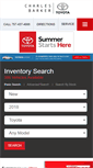 Mobile Screenshot of charlesbarkertoyota.com